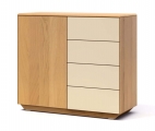 Komoda AMI 2DZ4L zásuvky WoodTouch