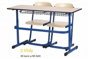 SET dvoumístný DANY 2 třídy (30ks)