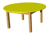 Stůl kruh průměr 120cm C výprodej
