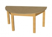 Stůl půlkruh 120x60cm C výprodej