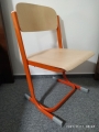 židle DENI stavitelná oranžová