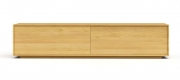 komoda LINE S44-200-1Z/1Z na soklu celodřevěná
