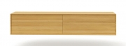komoda LINE Z40-160-2Z/2Z závěsná celodřevěná