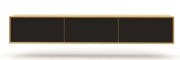 komoda LINE Z40-240-1Z/1Z/1Z závěsná WoodTouch