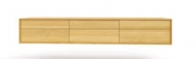 komoda LINE Z40-240-2Z/2Z/2Z závěsná celodřevěná