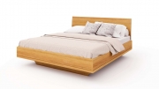 postel AMI 180x200 s úložným prostorem dub