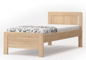 postel KARLO NIGHT 90x200 imitace dřeva