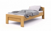 postel MICHAELA 90x200 s rovným čelem dub