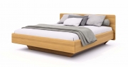 postel VALERIE 180x200 s úložným prostorem dub