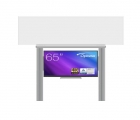 sestava pro LCD 65" na pylonech 290 s přední tabulí MAN K 300x100