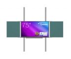 sestava pro LCD 75"  na pylonech 290 s křídly
