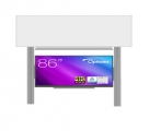 sestava pro LCD 86" na pylonech 320 s přední tabulí MAN K 300x120